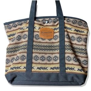 Pendleton Wool Shoulder Snap Tote